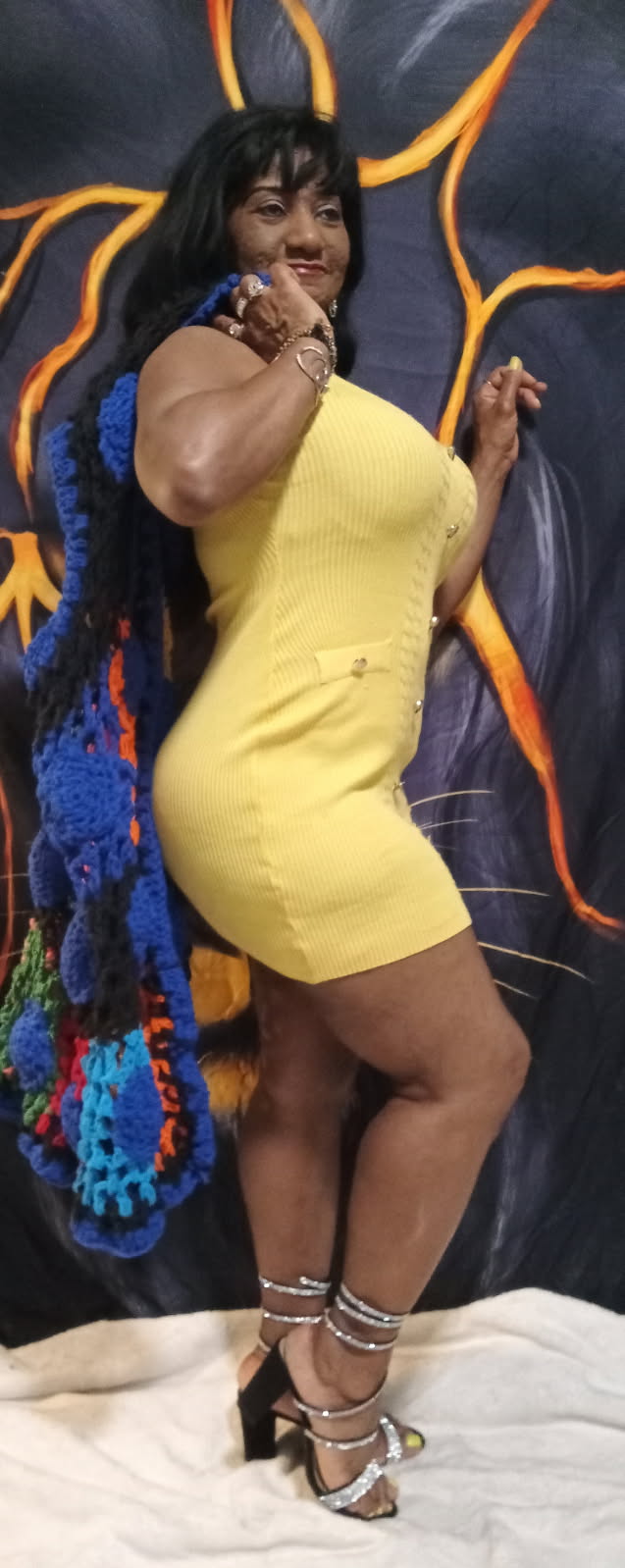 blue ball…cardigan SWEATER .........MID LENGTH