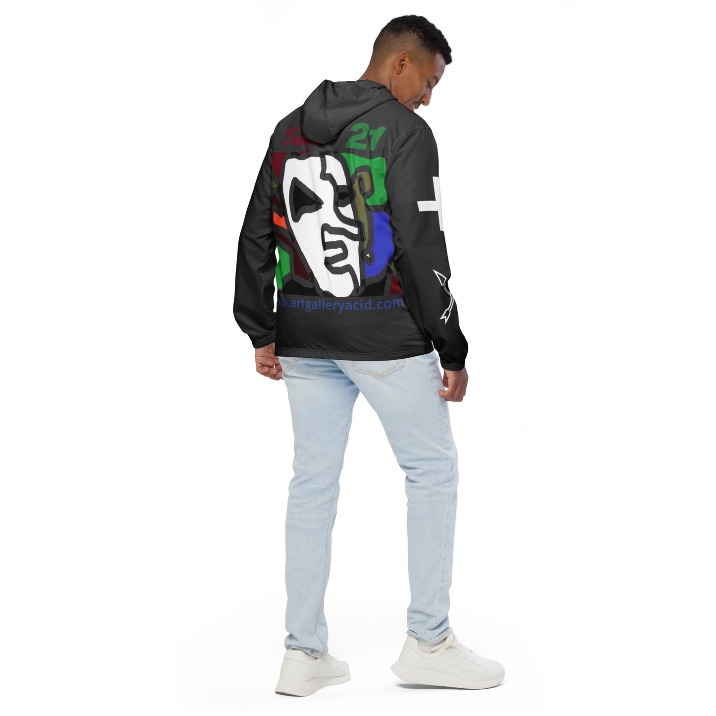 Men’s windbreaker...designed by c. acid