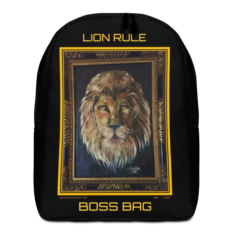 Minimalist Backpack...designed by c. acid