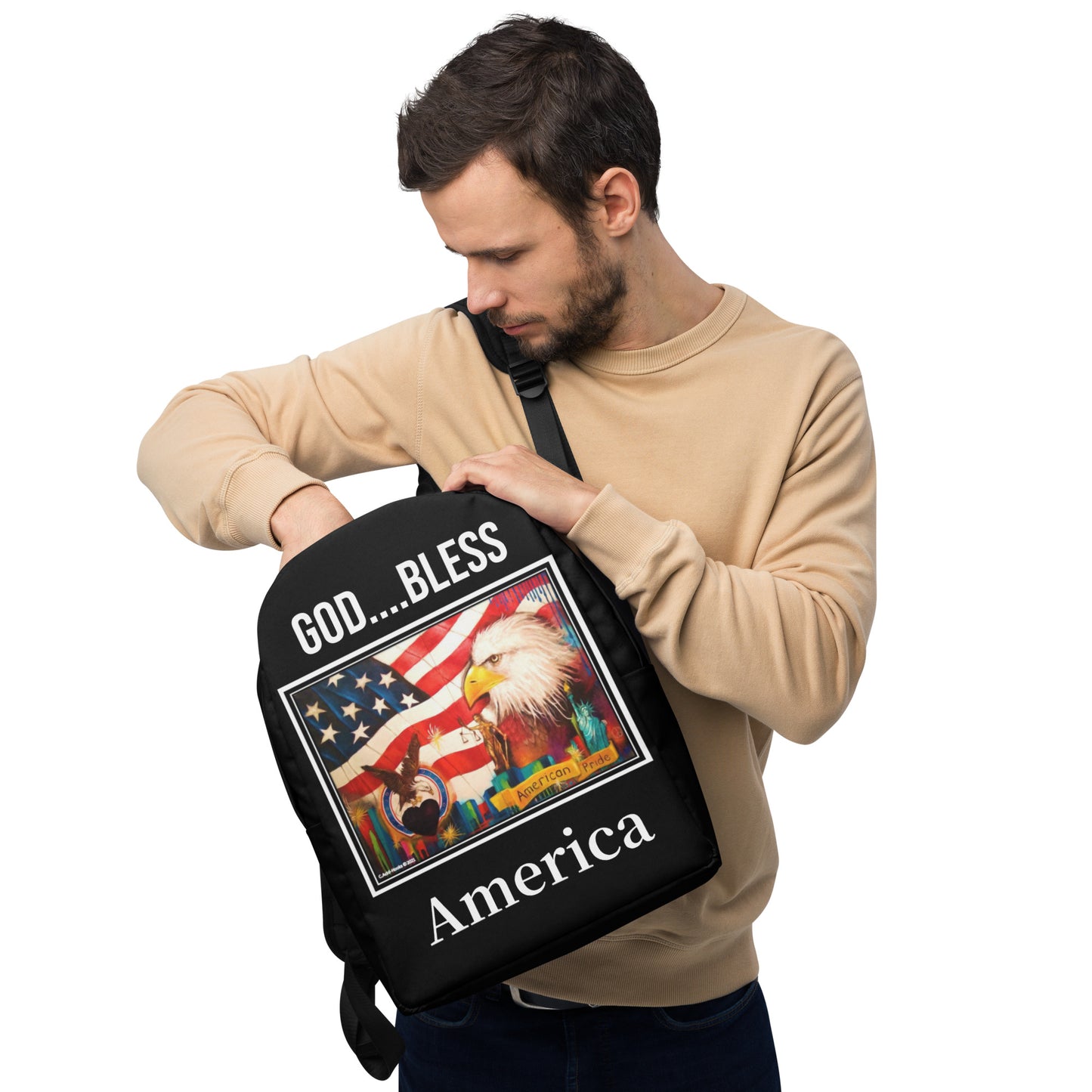 Minimalist Backpack....c.e.a.h. signature bag