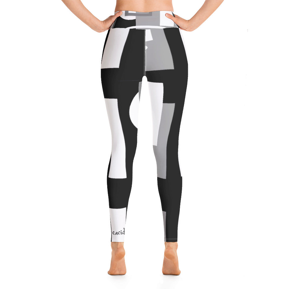 Yoga Leggings designed by c. acid