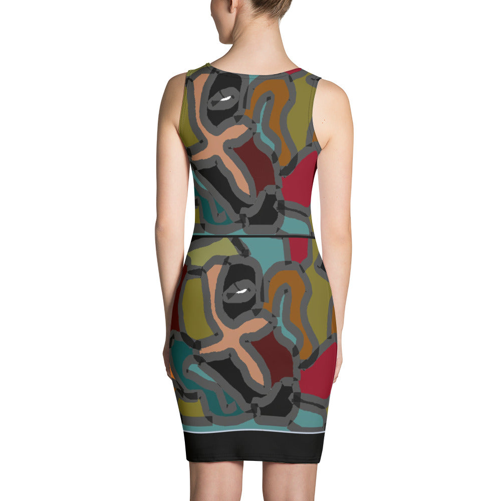 Sublimation Cut & Sew Dress by c. acid