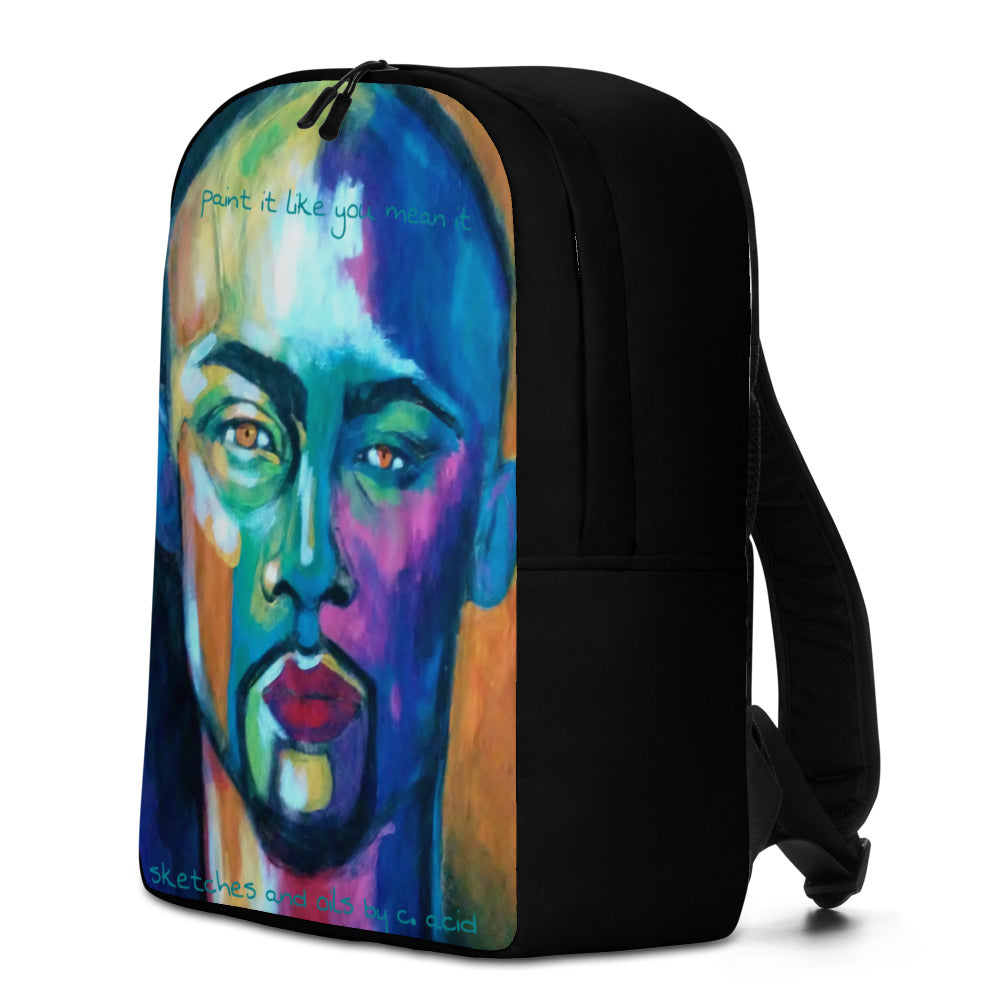 Minimalist Backpack designed by c. acid