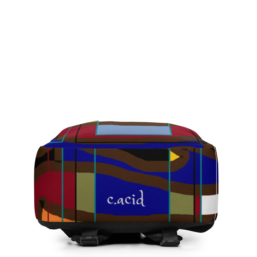 Minimalist Backpack designed by c. acid