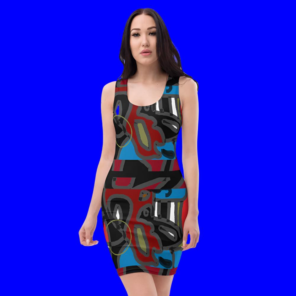 Sublimation Cut & Sew Dress deigned by c. acid