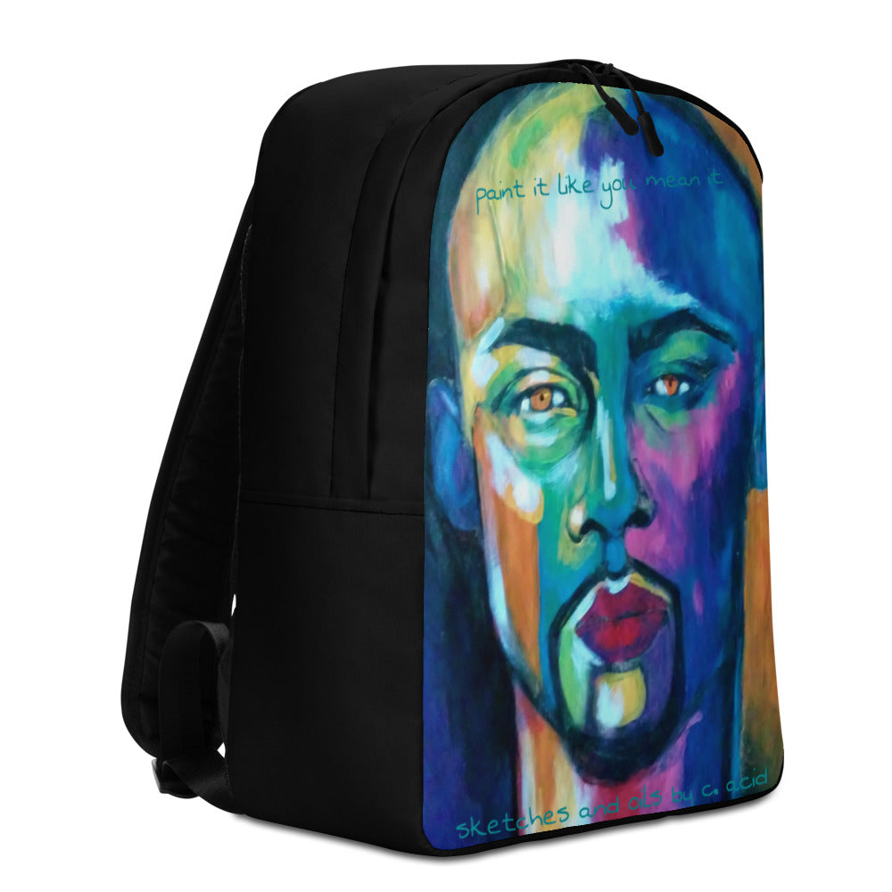 Minimalist Backpack designed by c. acid