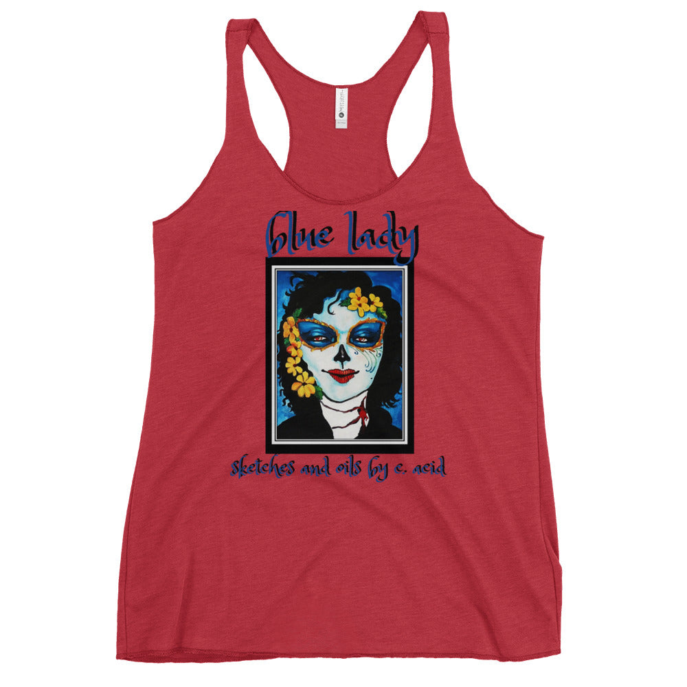 Women's Racerback Tank designed by c. acid