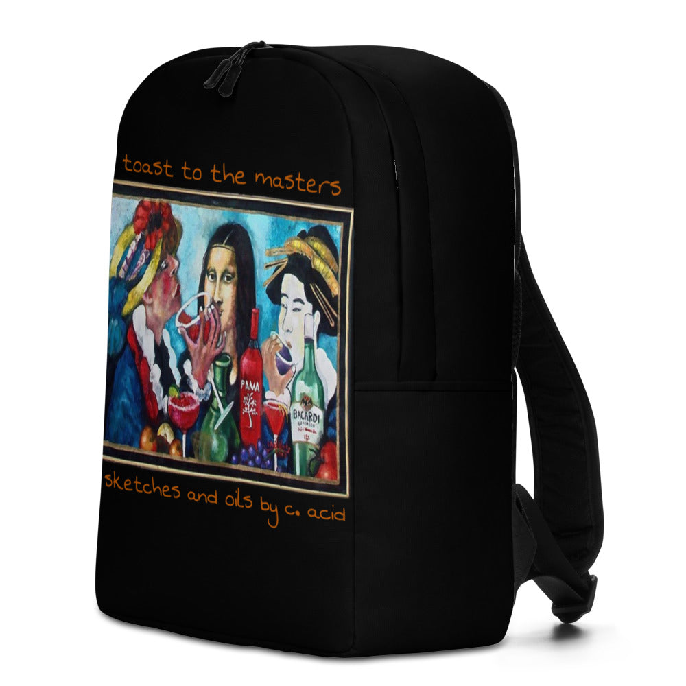 Minimalist Backpack designed by c. acid