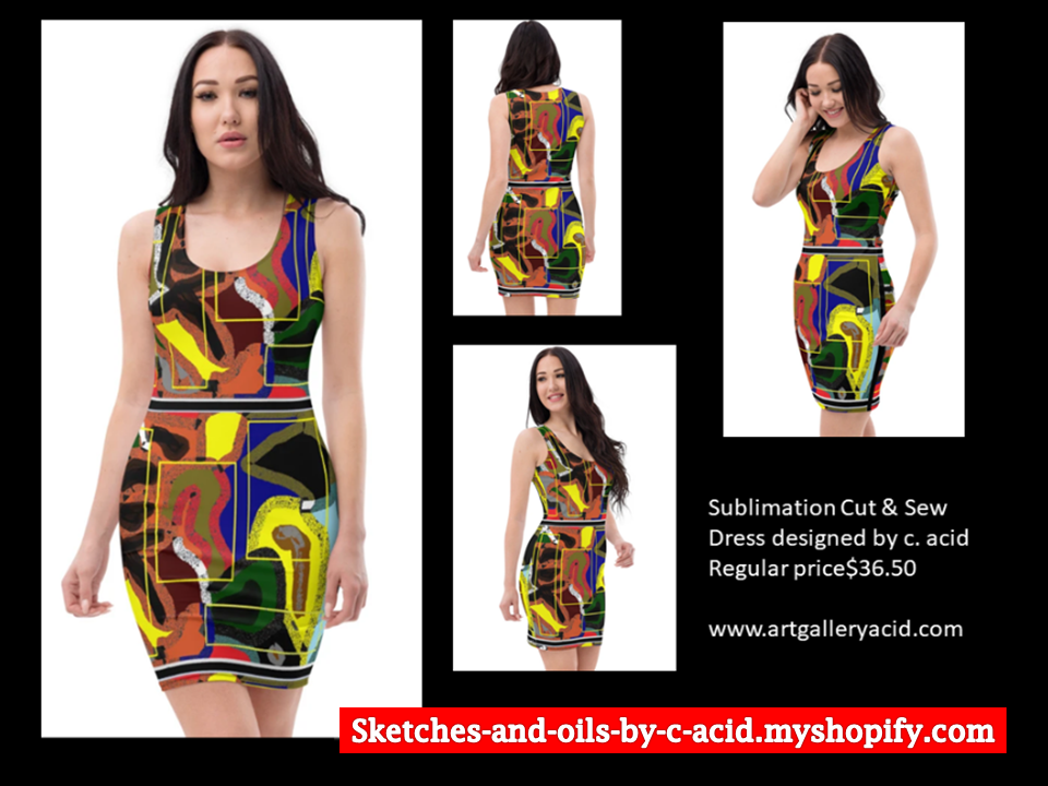 Sublimation Cut & Sew Dress