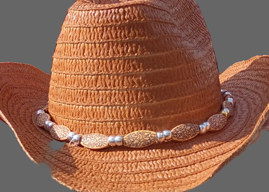 COWBOY HAT ...dark terracotta