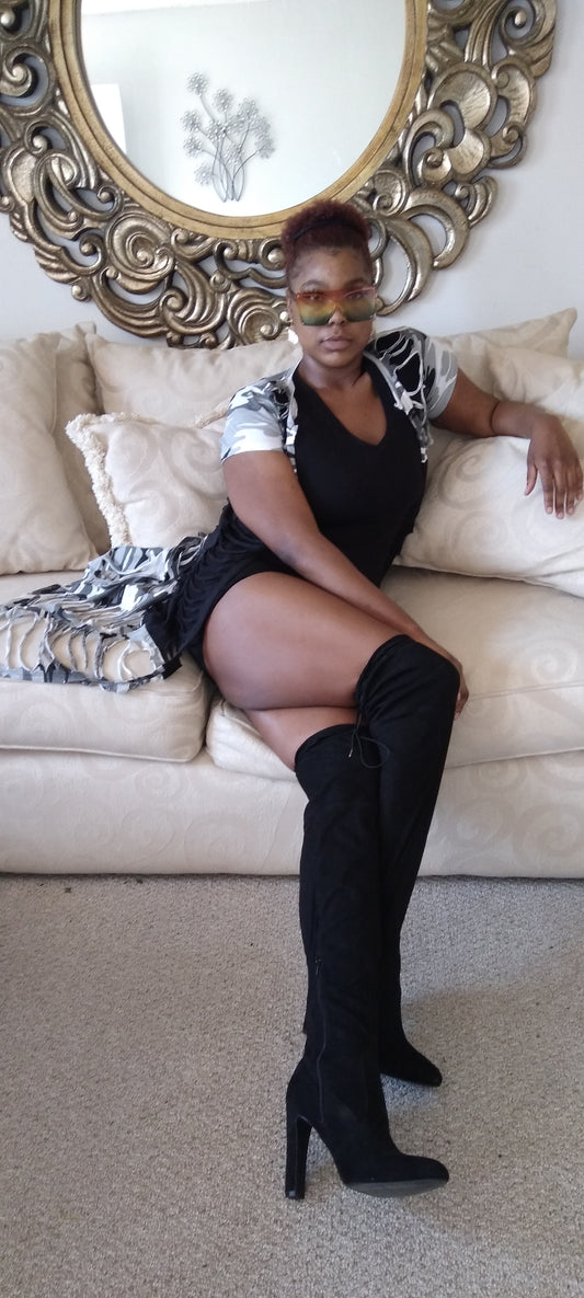 SHRED.... SHORT SLEEVE... CAMO..FULL LENGTH