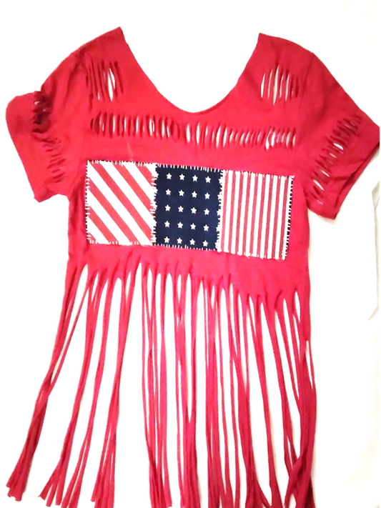 Patriotic t-shirts .....Shreds series for the 4th of July
