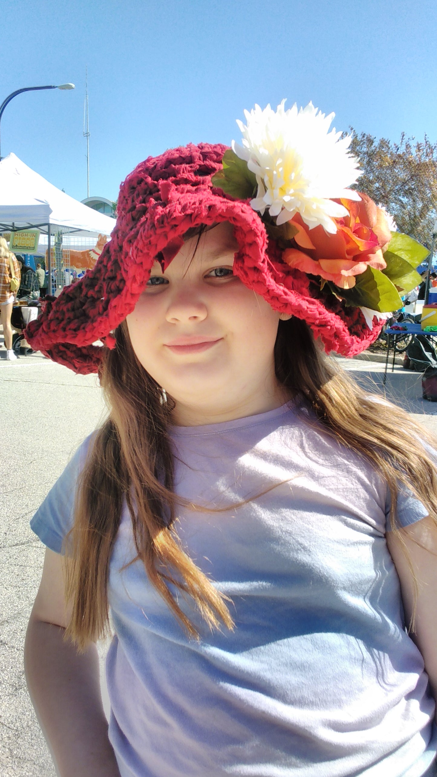 HAT....Ruby Red...collectors...SOLD!