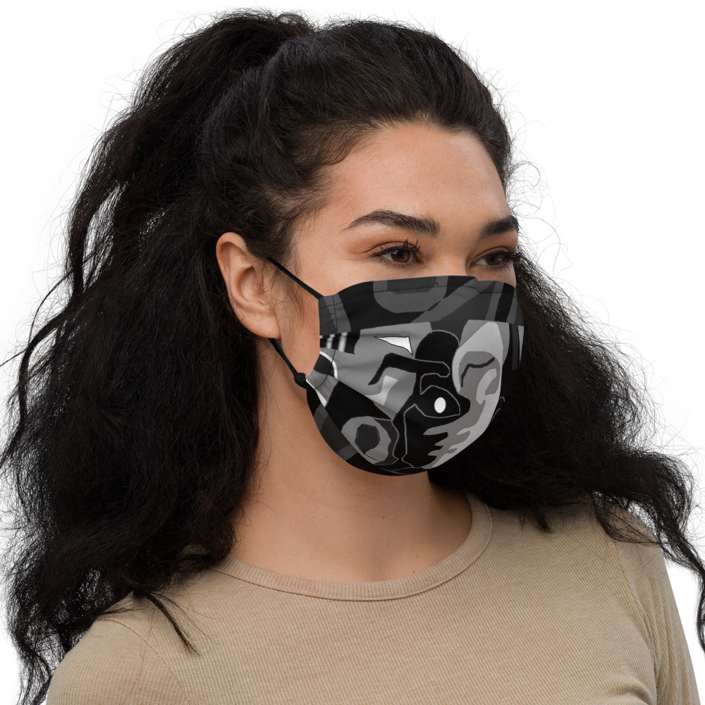 Premium face mask  designed by c. acid