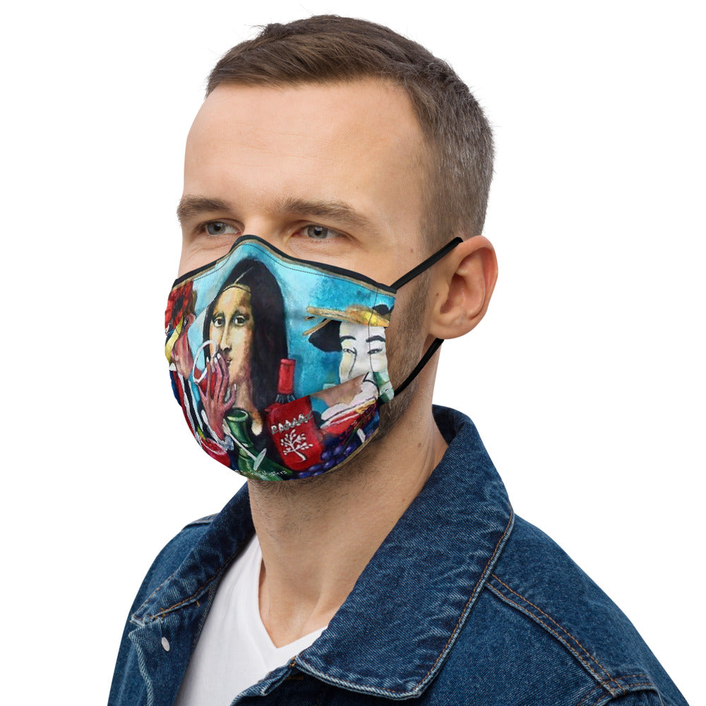 Premium face mask....designed by c. acid