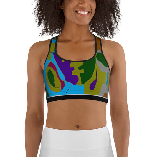 Sports bra  designed by c. acid