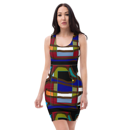 Sublimation Cut & Sew Dress  designed by c. acid