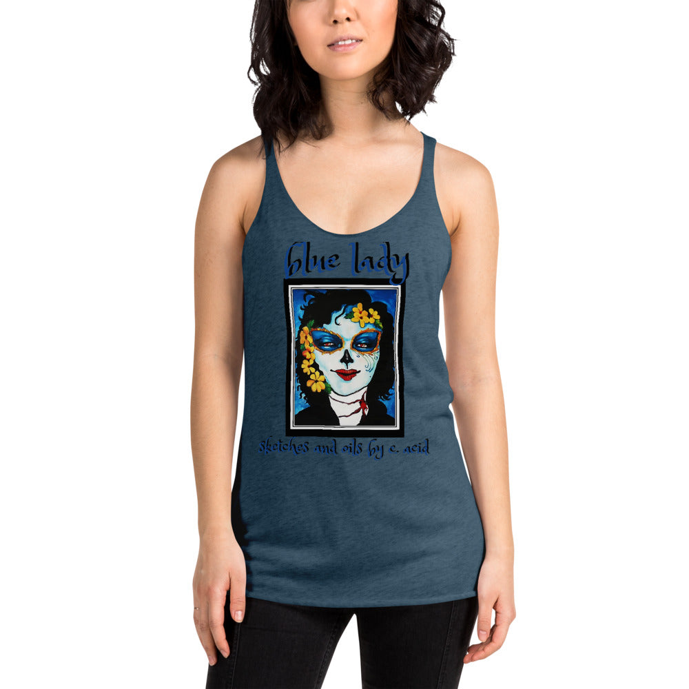 Women's Racerback Tank designed by c. acid