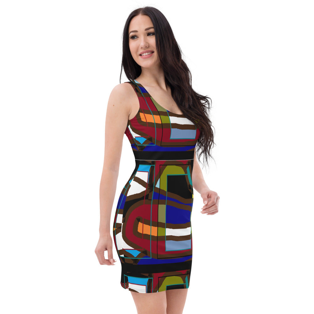 Sublimation Cut & Sew Dress  designed by c. acid