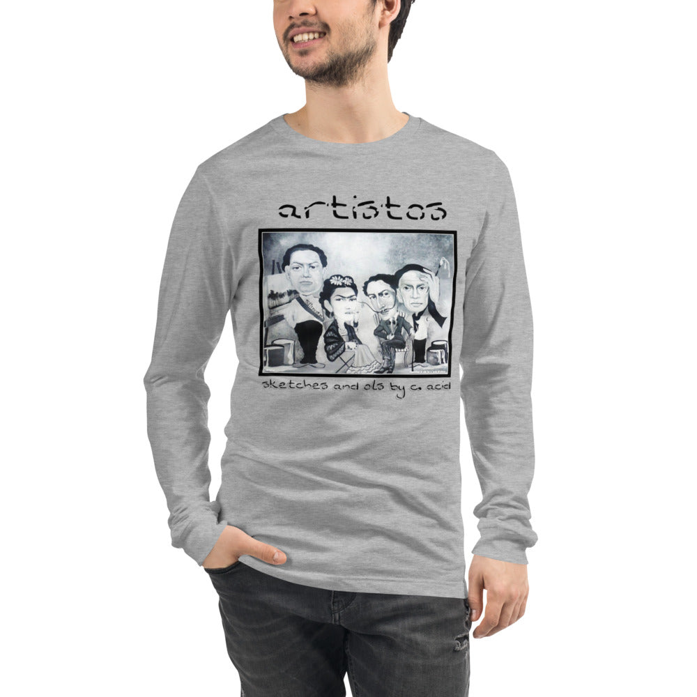 Unisex Long Sleeve Tee designed by c. acid