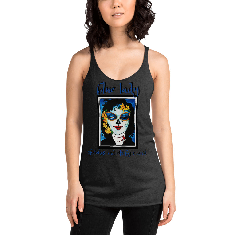 Women's Racerback Tank designed by c. acid
