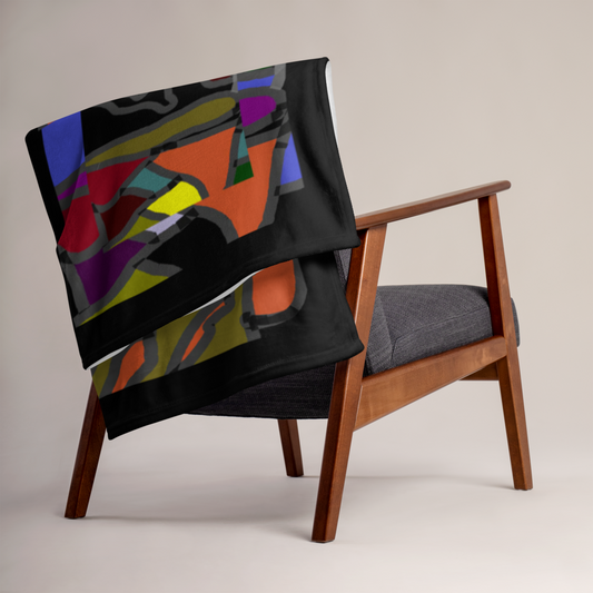 Throw Blanket designed by c. acid