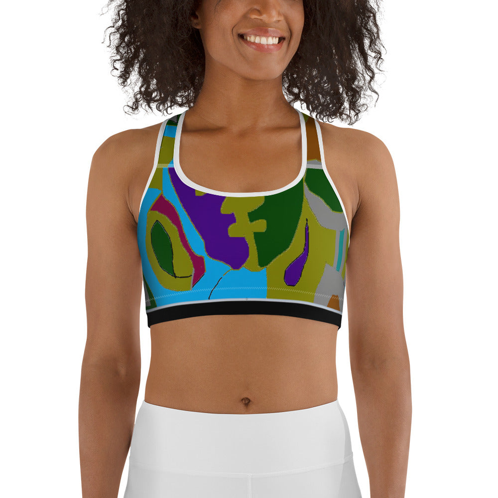 Sports bra  designed by c. acid