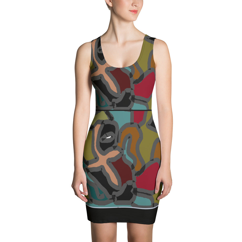 Sublimation Cut & Sew Dress by c. acid