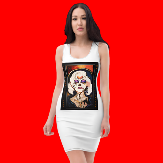 Sublimation Cut & Sew Dress designed by c. acid