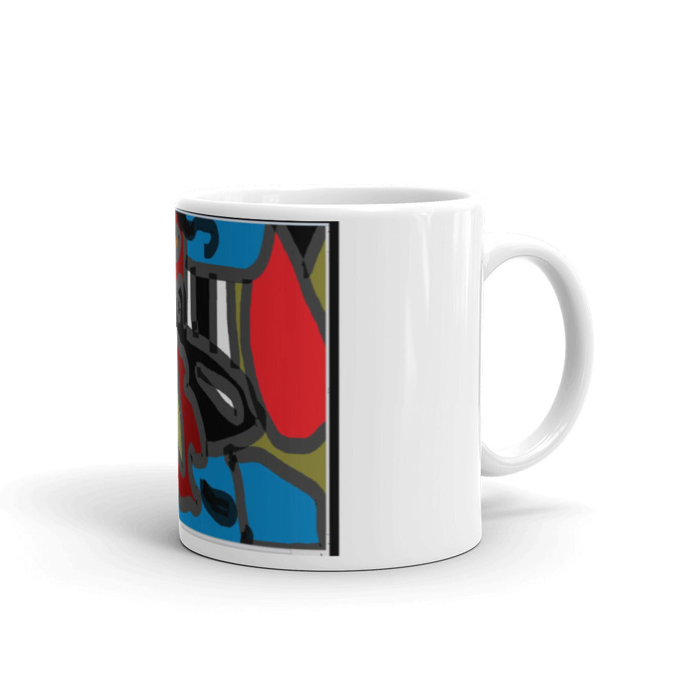 Mug designed by c. acid