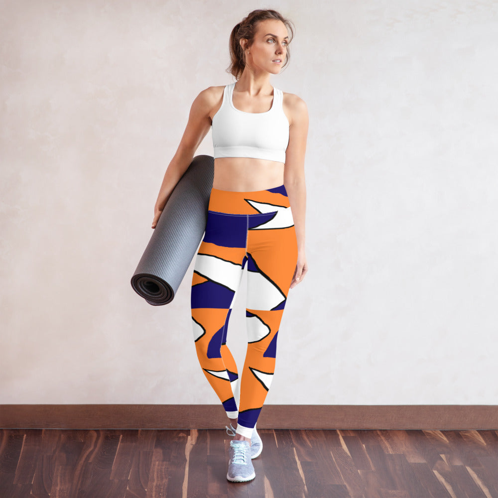 Yoga Leggings designed by c. acid