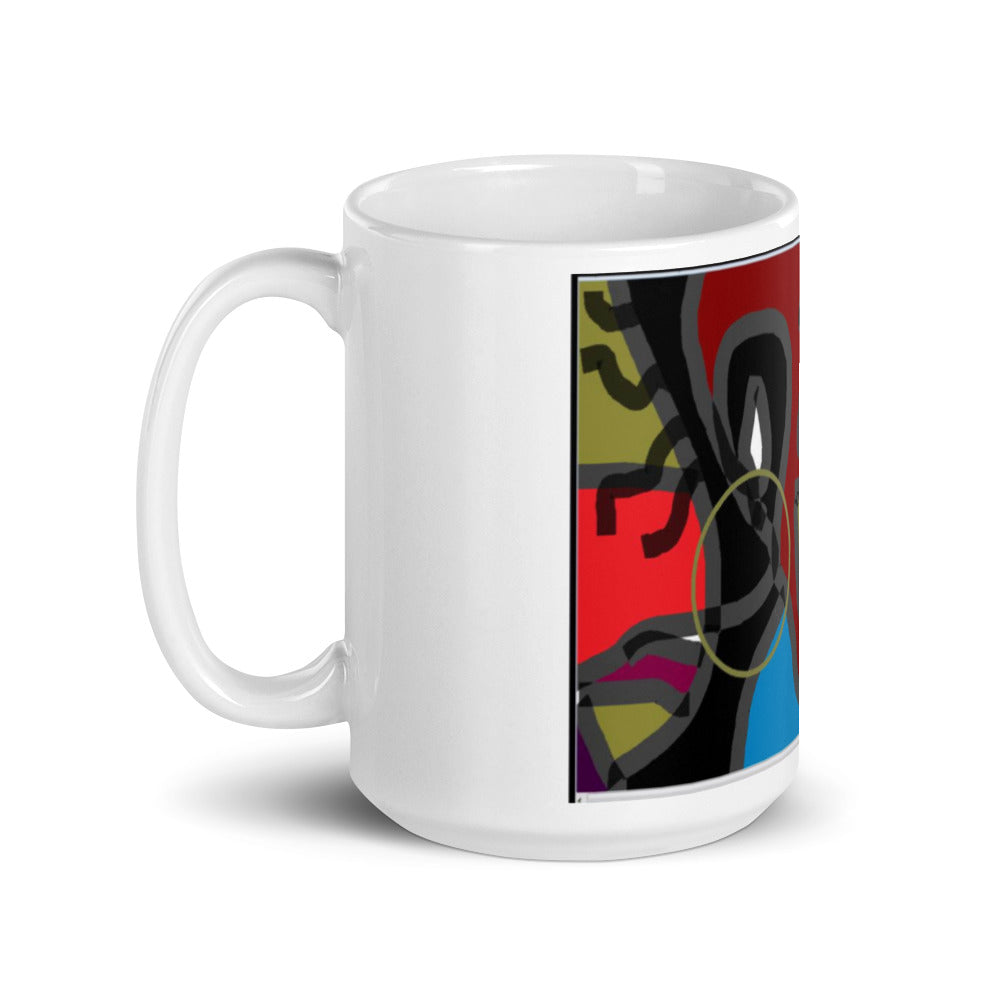 Mug designed by c. acid
