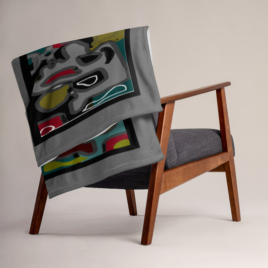 Throw Blanket designed by c. acid