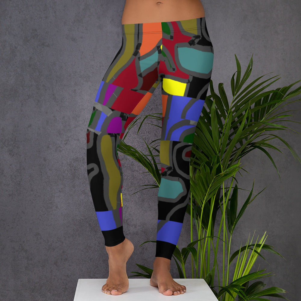Leggings designed by c. acid