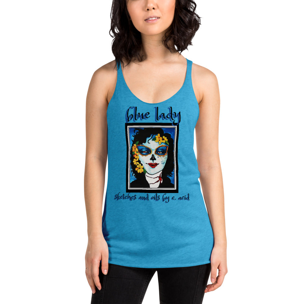Women's Racerback Tank designed by c. acid